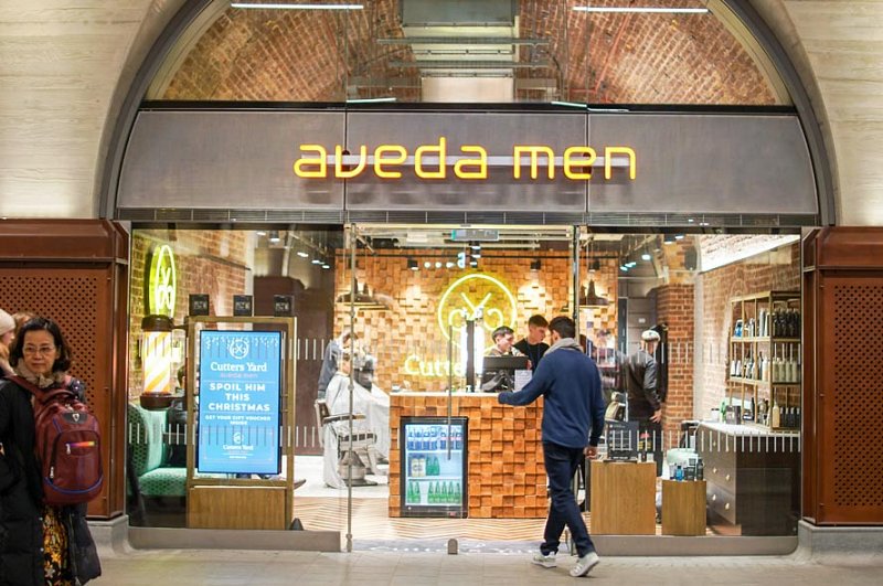 Aveda Men - Cutters Yard - London Bridge Station