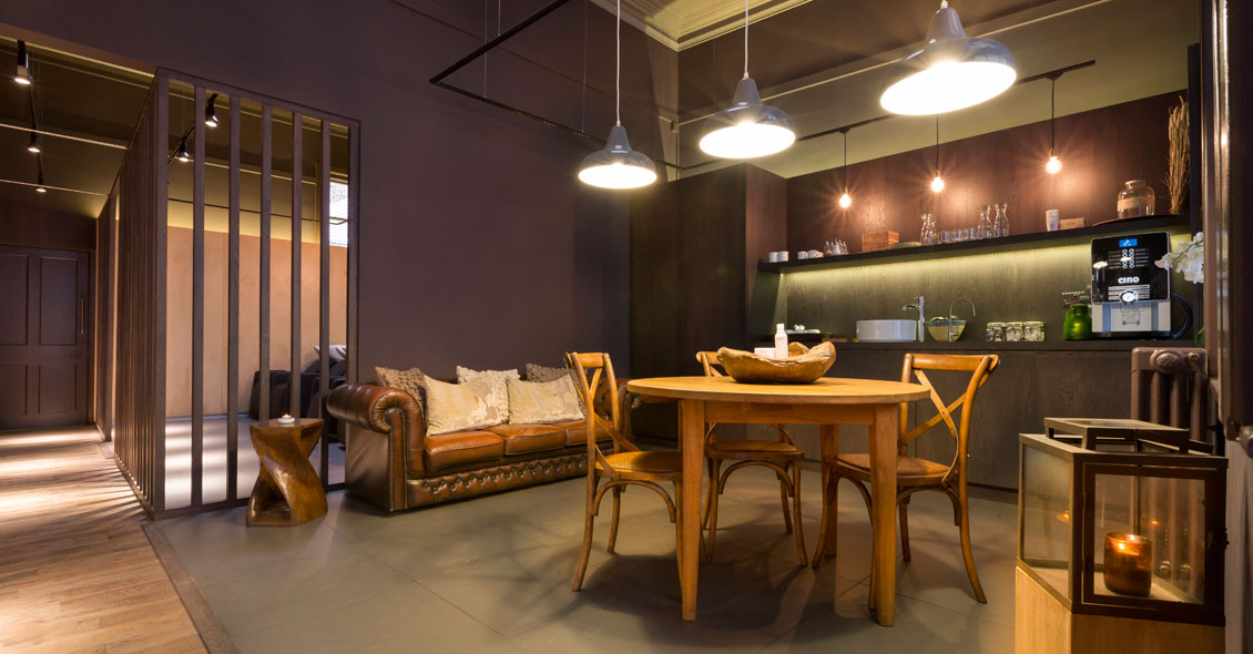 interior salon design for Aveda