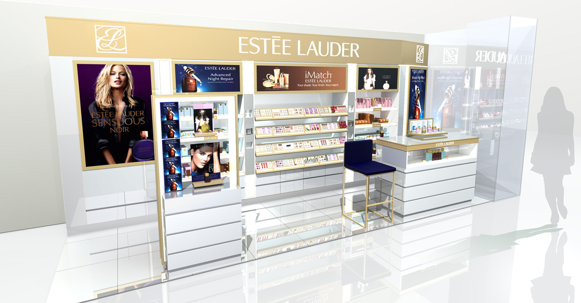 Estee Lauder store design