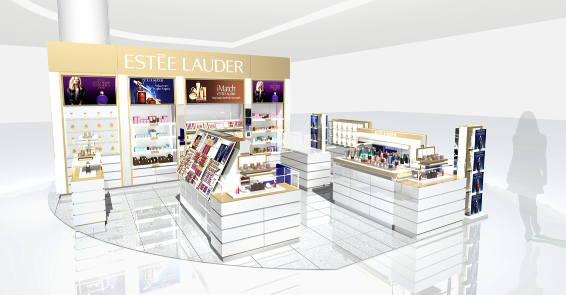 Estee Lauder store design